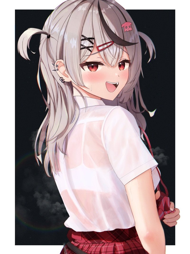 Em gái học sinh dễ thương