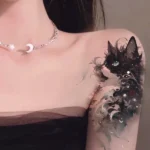 Hình xăm bầu trời sao nữ nghệ thuật cực chất