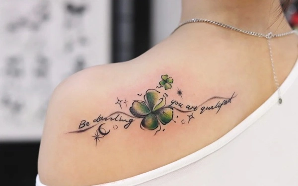 Hình xăm biểu tượng may mắn 2025