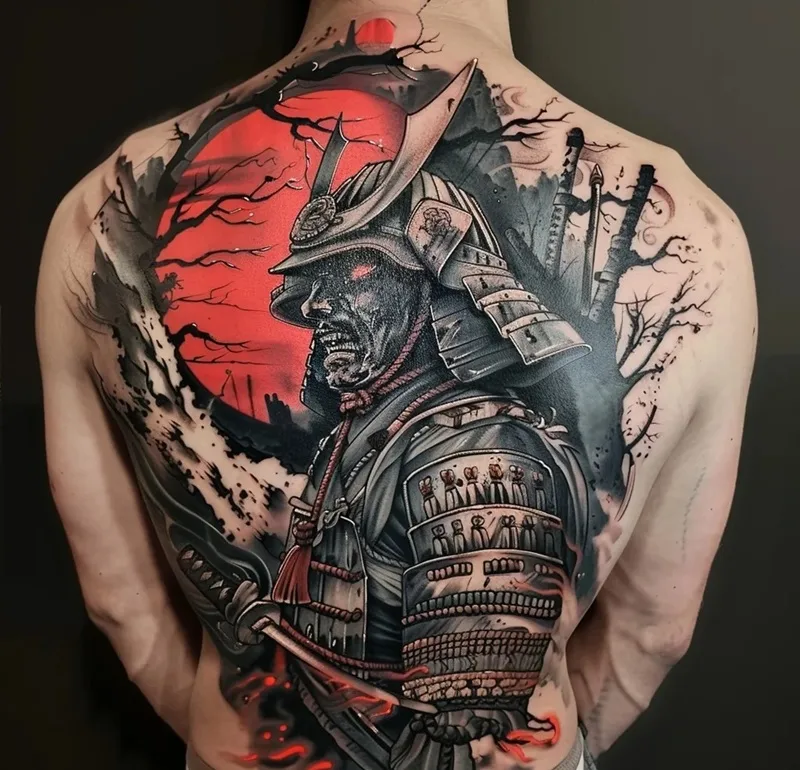 Hình xăm biểu tượng quyền lực sang trọng