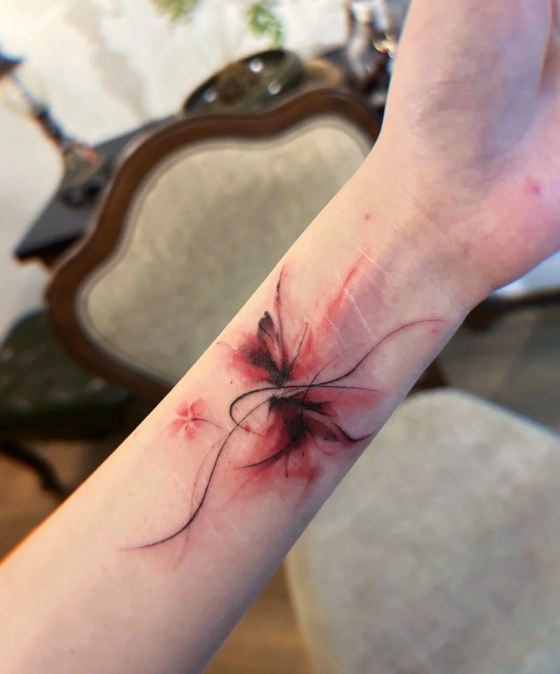 Hình xăm cổ tay phong thủy dành cho nữ