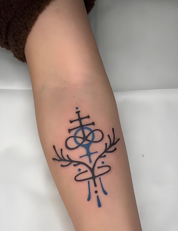 Hình xăm ký hiệu nam độc lạ mới lạ