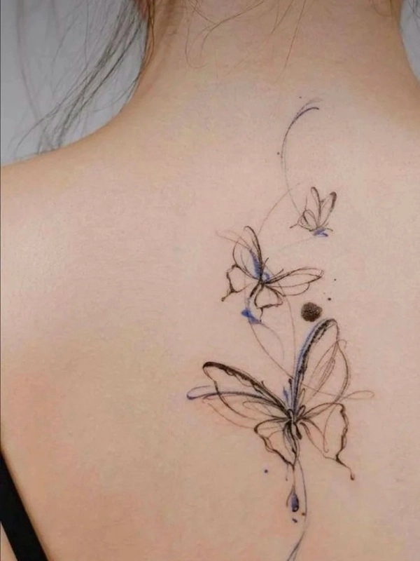 Hình xăm lưng phong thủy biểu tượng tâm linh