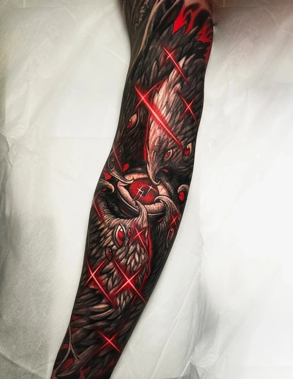 Hình xăm ma thuật nam mang ý nghĩa quyền năng