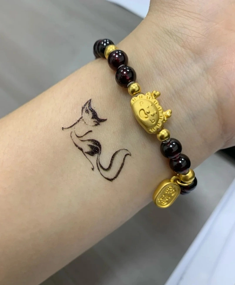 Hình xăm mini phong thủy phong cách Hàn Quốc