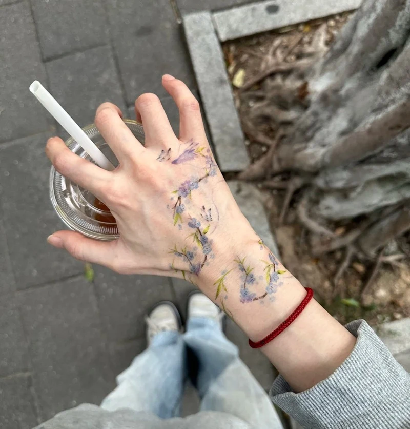 Hình xăm rồng mini bản lớn mini