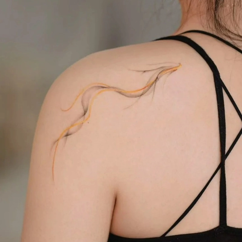 Hình xăm rồng mini nhỏ gọn