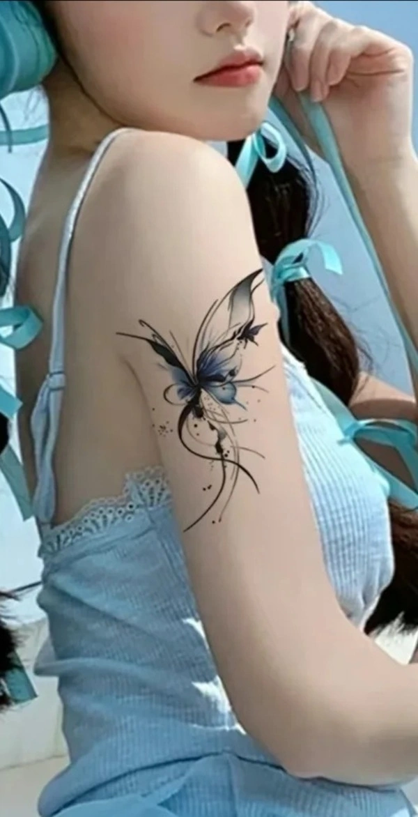 Hình xăm thiên nhiên nữ nhẹ nhàng tinh tế