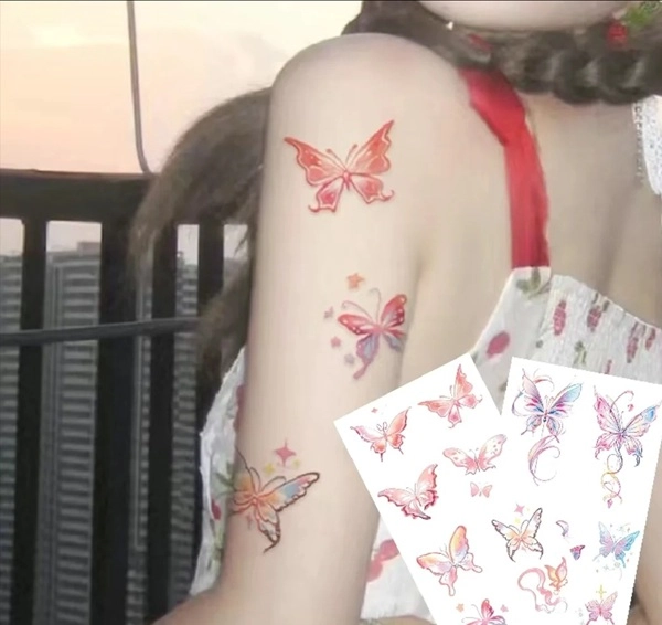 Hình xăm thiên nhiên nữ phiên bản tối giản