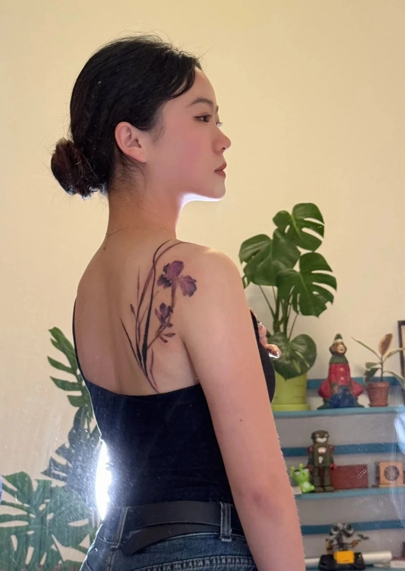 Hình xăm vai phong thủy 2025 đẹp nhất