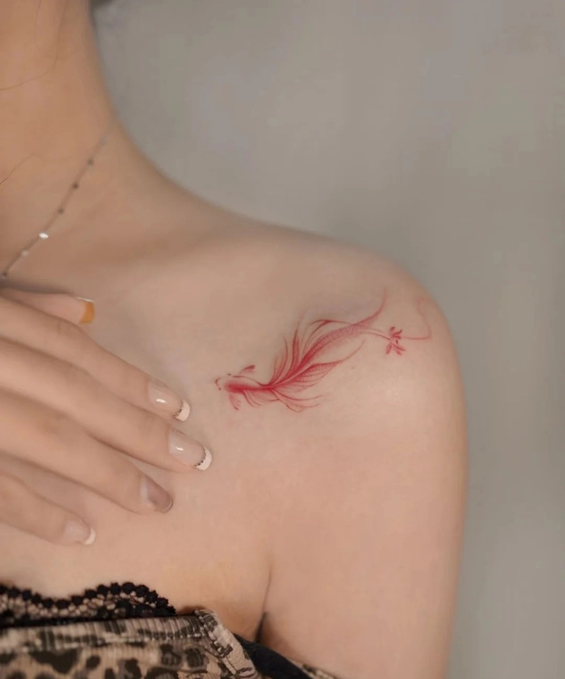 Hình xăm vai phong thủy hợp ngũ hành