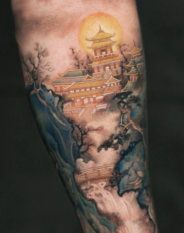 Review hình xăm 3D phong thủy của người nổi tiếng