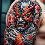 Tattoo biểu tượng quyền lực phong cách Gothic