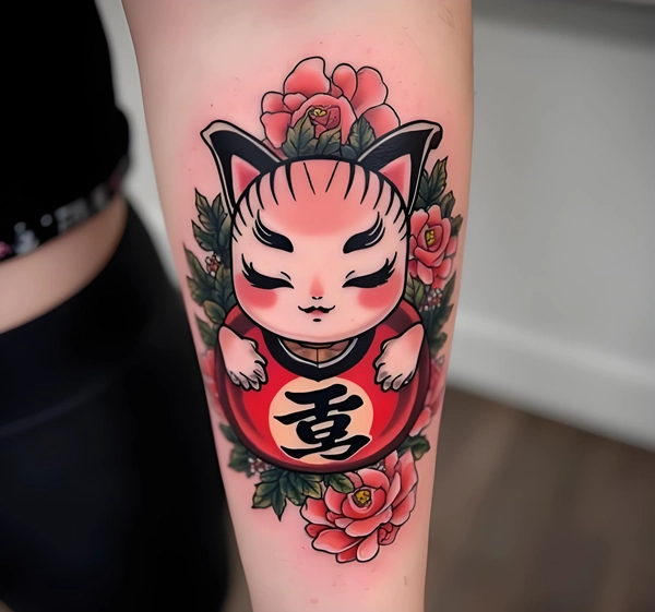 Tattoo chữ và linh vật 2025 siêu đẹp