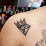 Tattoo kim cương nữ bản lớn đẹp