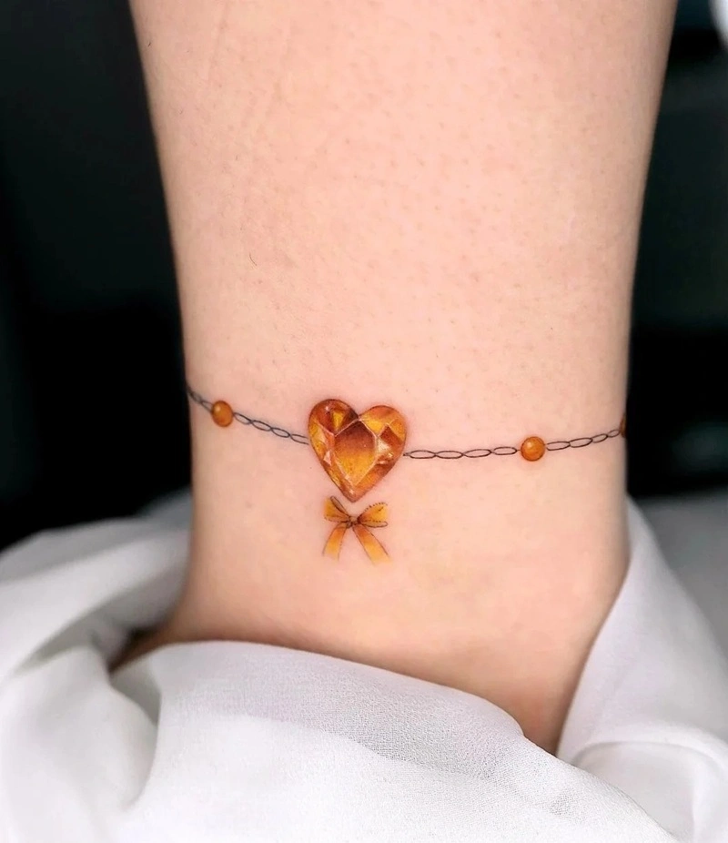 Tattoo kim cương nữ phong cách Nhật