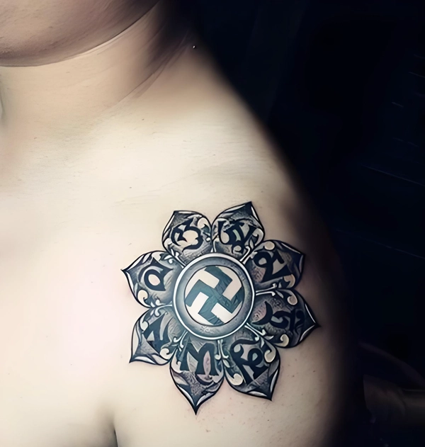 Tattoo ký hiệu nam mini tinh xảo