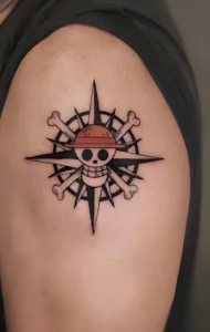 Tattoo ký hiệu nam phong cách hiện đại