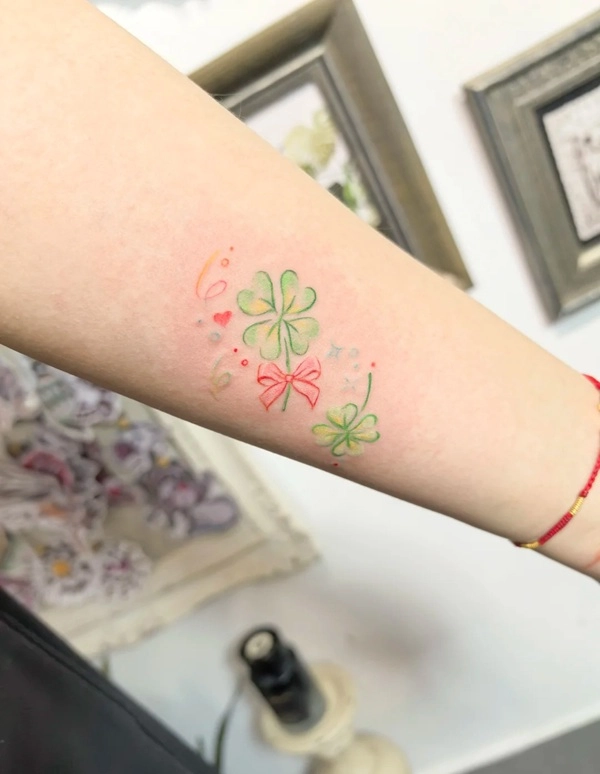 Tattoo lucky charm nghệ thuật