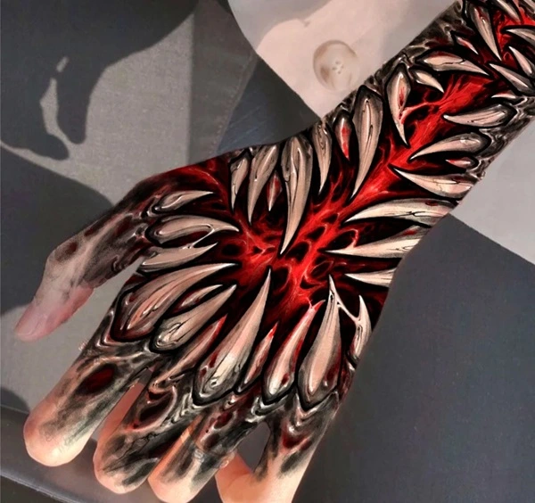 Tattoo ma thuật nam mang hơi hướng thần bí