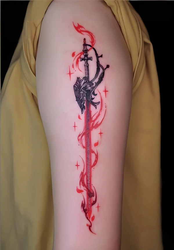 Tattoo ma thuật nam phong cách phương Tây