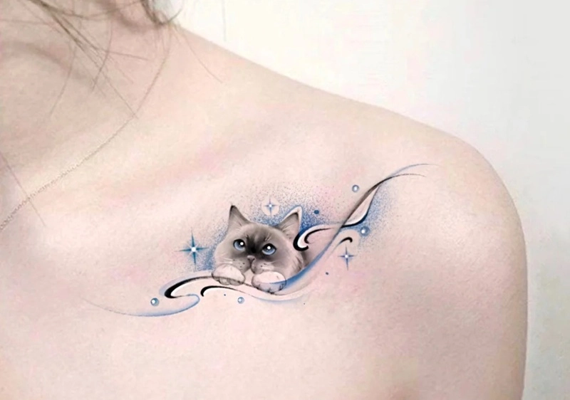 Tattoo mini phong thủy mang tài lộc