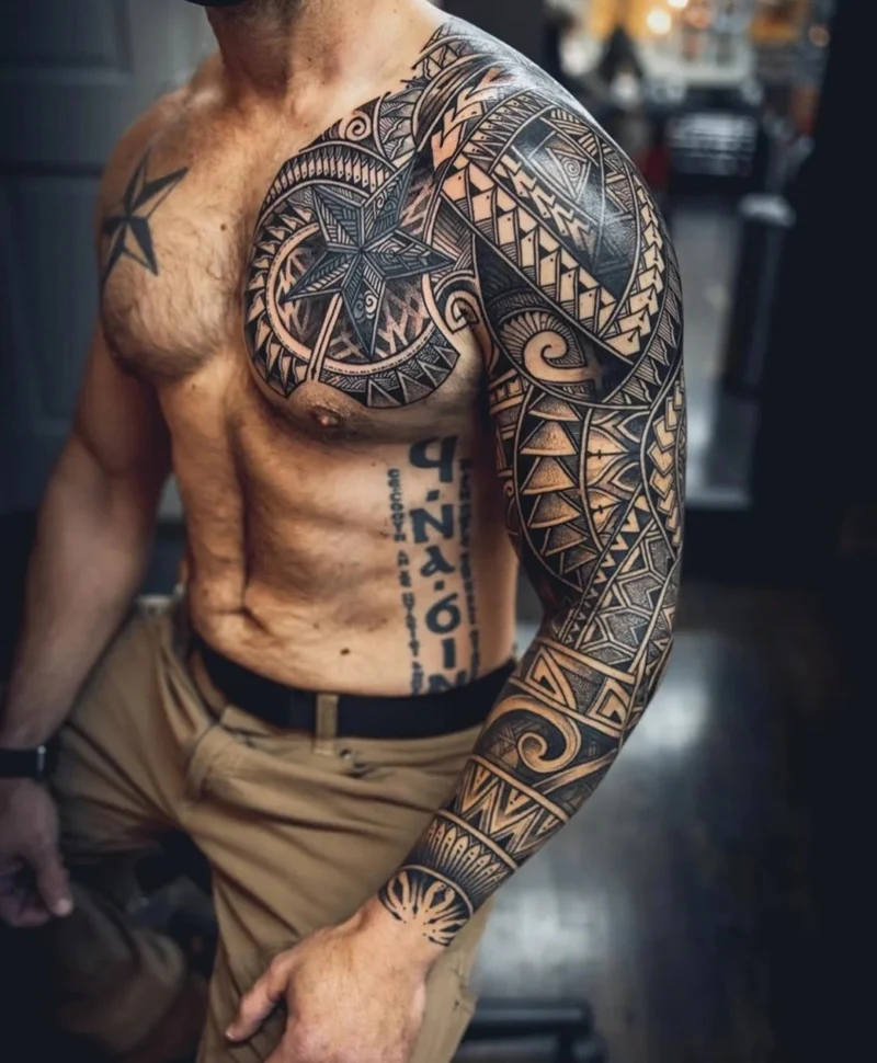 Tattoo quyền lực mang ý nghĩa thống trị