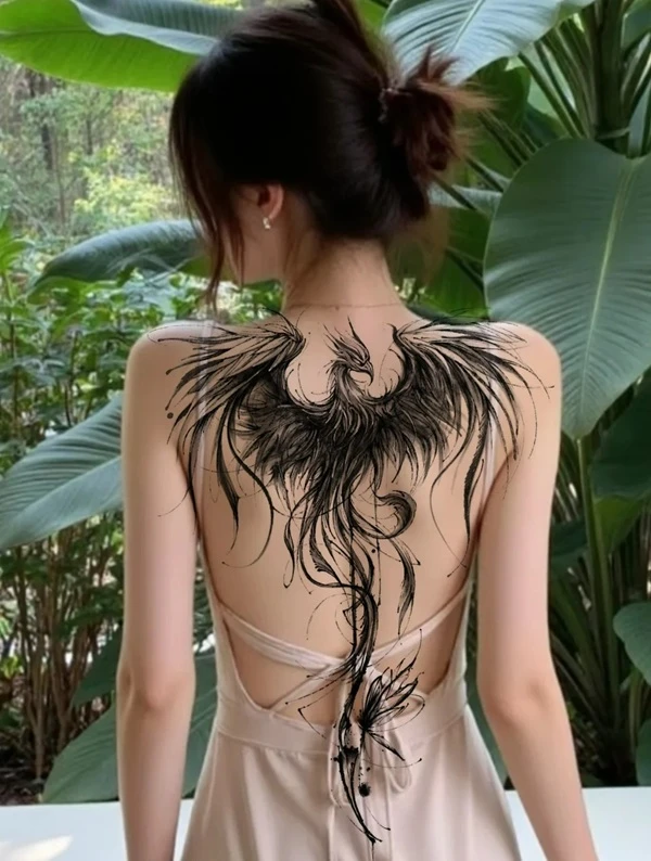 Tattoo thần thoại phong thủy mini