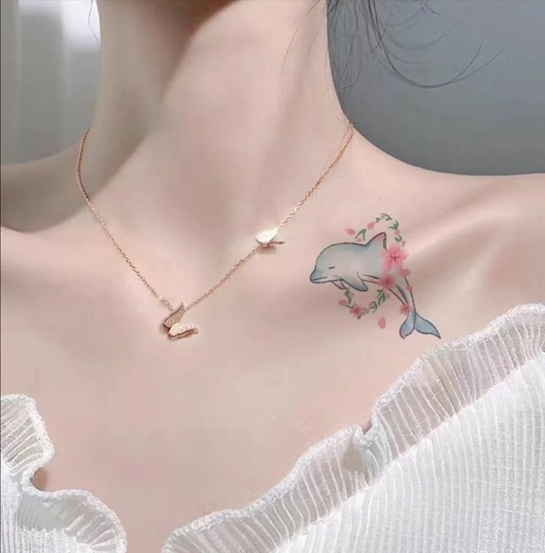 Tattoo thiên nhiên nữ mang thiên hướng tự do