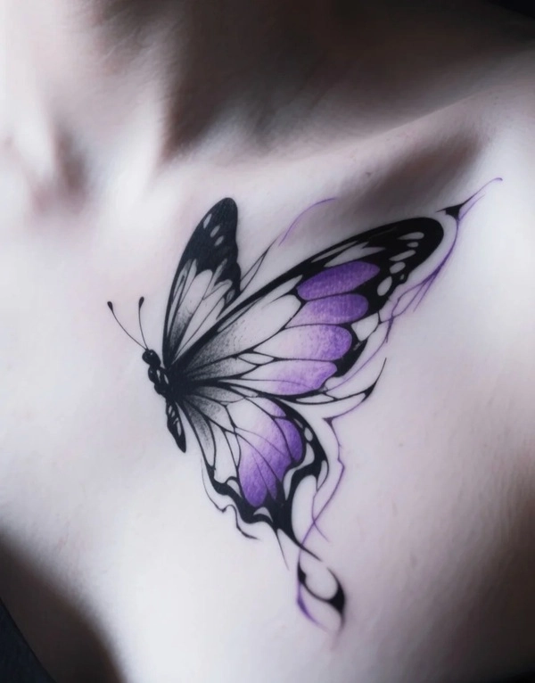 Tattoo thiên nhiên nữ nhẹ nhàng nữ tính