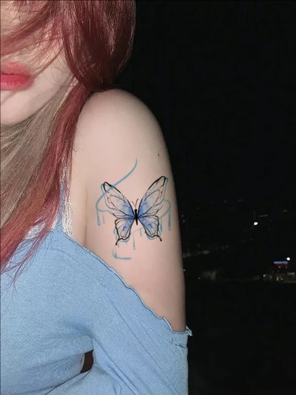 Tattoo thiên nhiên nữ phong cách hiện đại