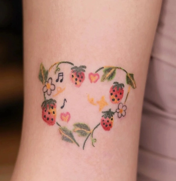 Tattoo trái tim nữ cực đẹp 2025