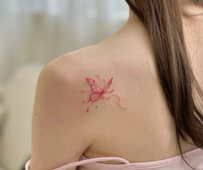 Tattoo vai phong thủy mini đẹp