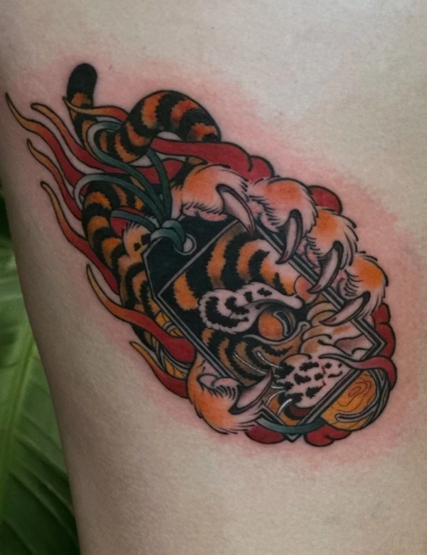 Thiết kế hình xăm 3D phong thủy theo yêu cầu