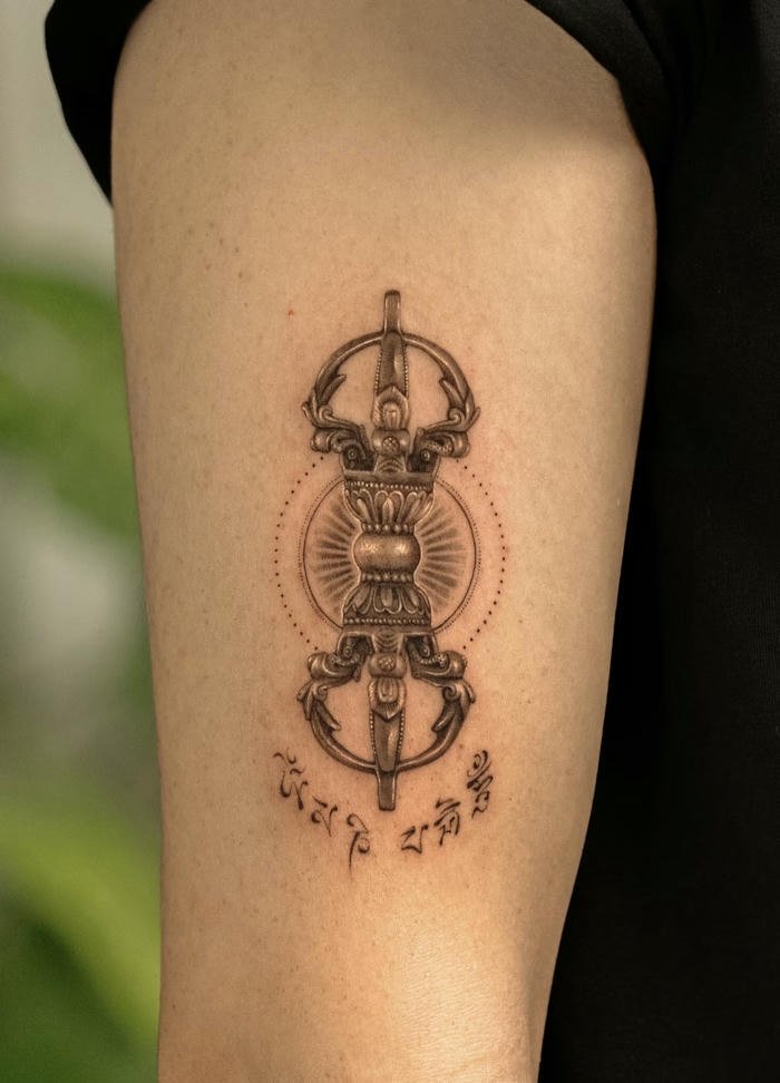 ảnh hình xăm kim loại nam sáng tạo