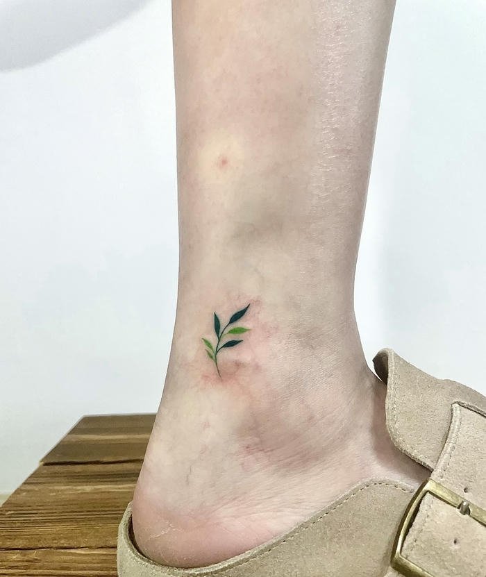 các hình xăm lá cây phong thủy may mắn