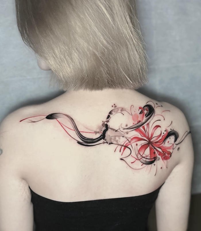 các hình xăm rắn quyến rũ và sang trọng