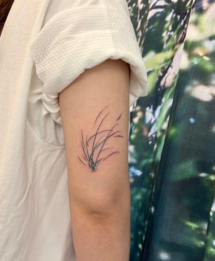 hình xăm cây cỏ đẹp