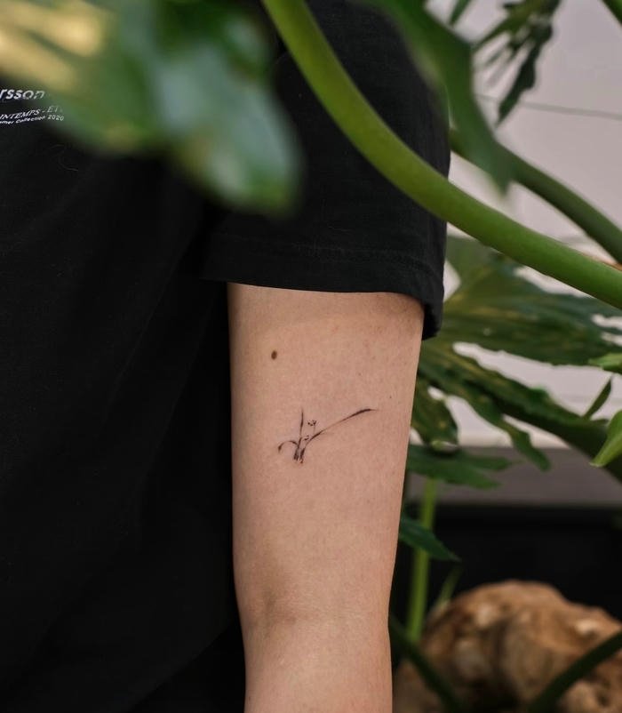 hình xăm cây cỏ nữ đẹp nhất