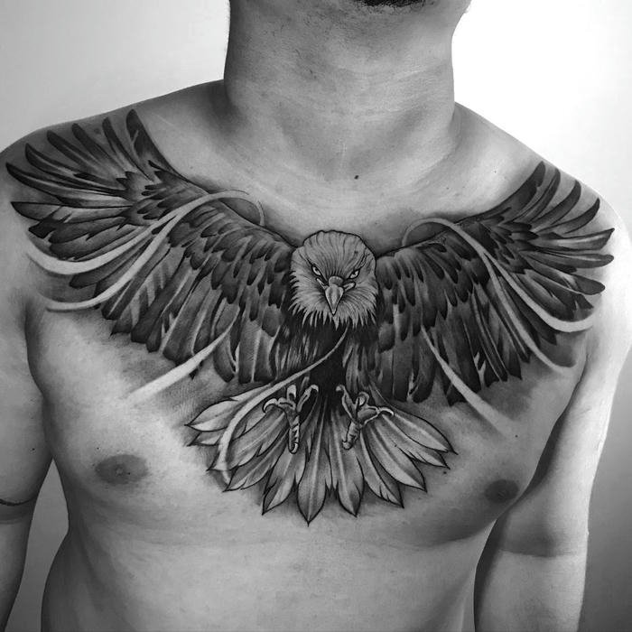 hình xăm đại bàng nam đầy oai phong hình xăm đại bàng nam đầy oai phong