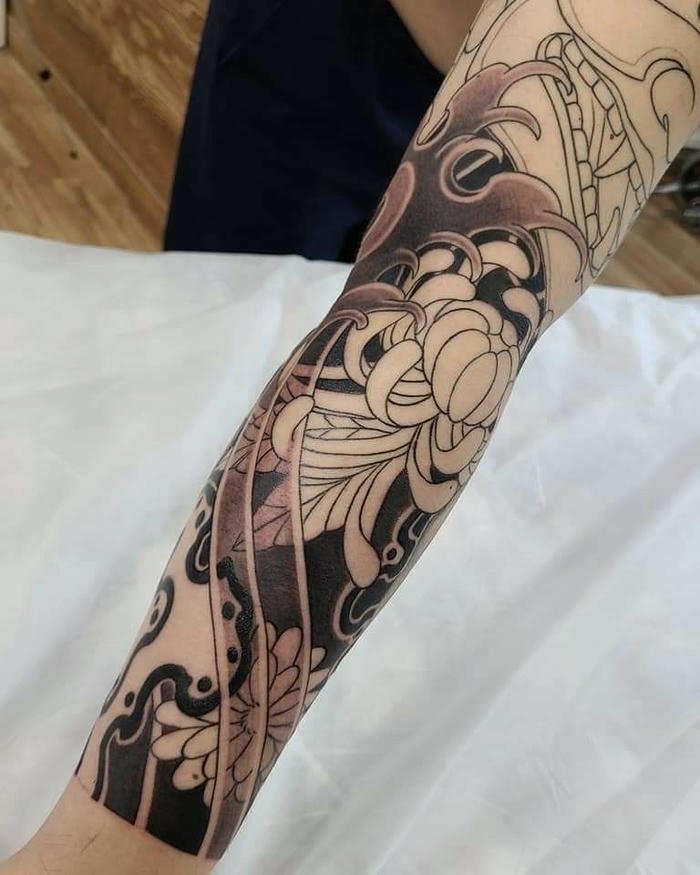 hình xăm hoa văn nam trên tay đẹp hình xăm hoa văn nam trên tay đẹp