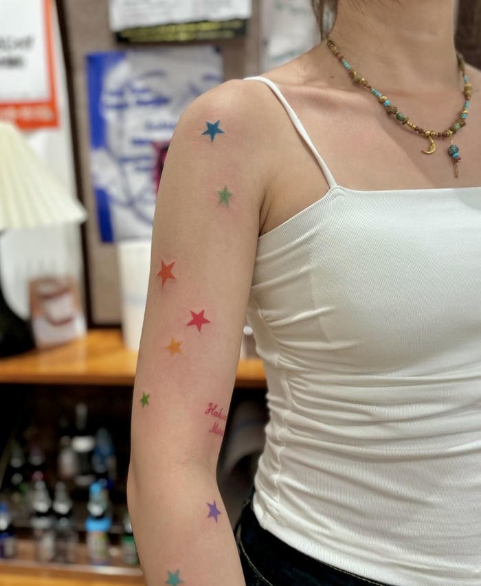 hình xăm sao nữ hình xăm sao nữ
