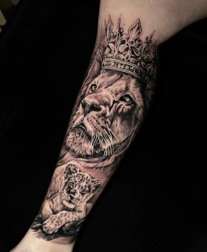 hình xăm sư tử nam biểu tượng nam tính hình xăm sư tử nam biểu tượng nam tính