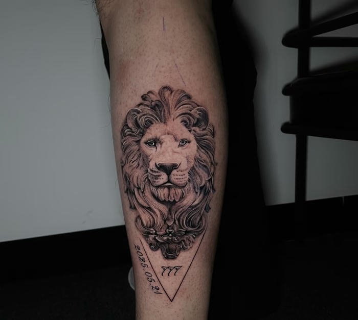 hình xăm sư tử nam mang thần thái uy nghi hình xăm sư tử nam mang thần thái uy nghi