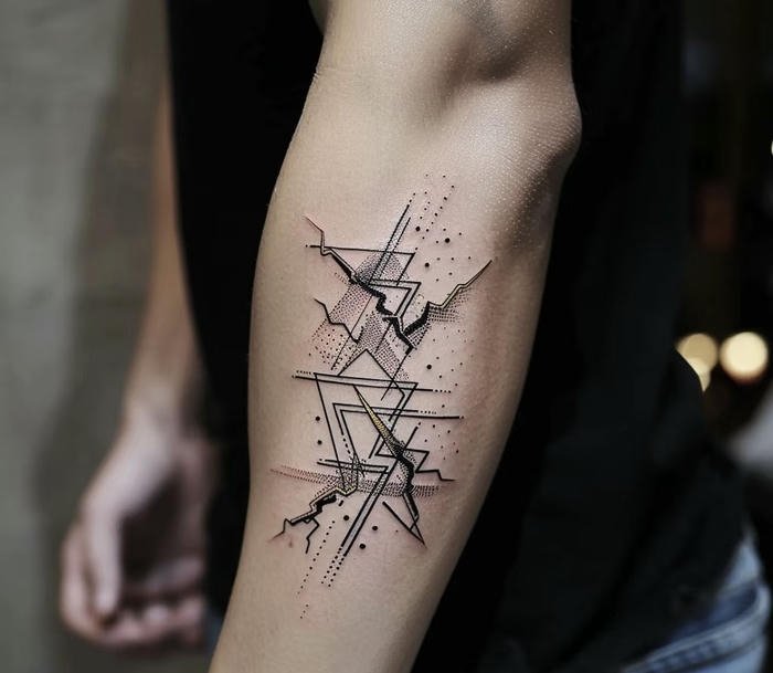 hình xăm thần thoại nam phong cách