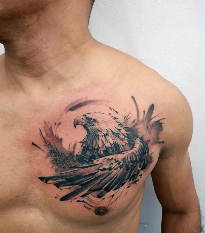 mẫu hình xăm đại bàng nam đầy cá tính mẫu hình xăm đại bàng nam đầy cá tính