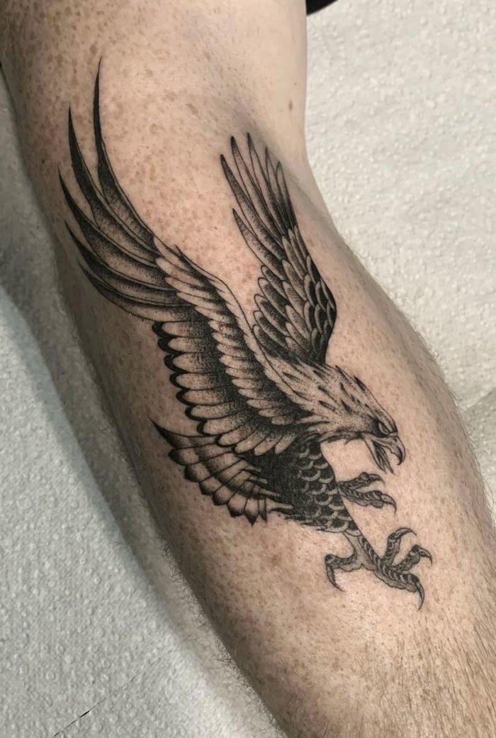 mẫu xăm đại bàng nam tinh tế mẫu xăm đại bàng nam tinh tế