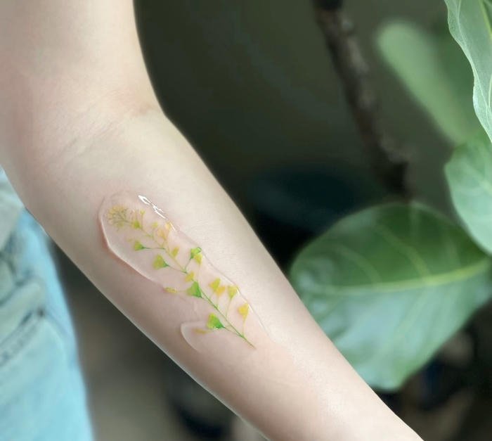 tattoo cây cỏ nữ