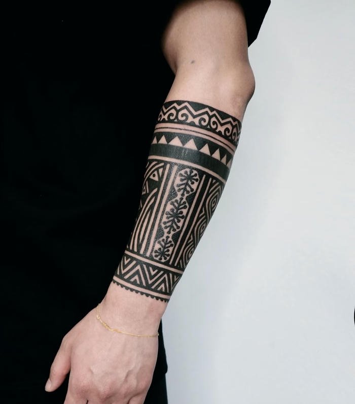 tattoo chiến binh nam cá tính