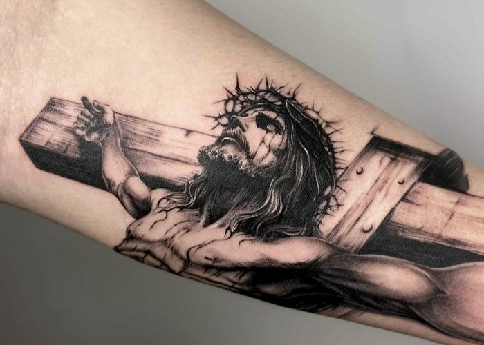 tattoo chiến binh nam thể hiện bản lĩnh